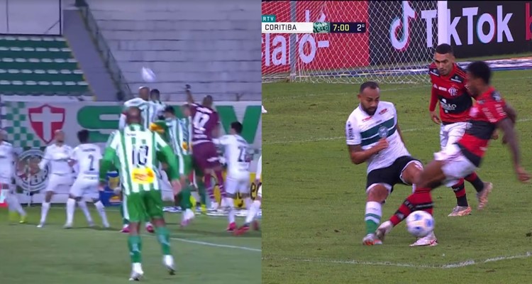Como a arbitragem rouba os times menores: Juventude tem gol roubado e Coritiba tem pênalti não marcado